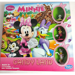 Disney Minnie Candy Land Hasbro Gaming Board Game 2013 Made In USA